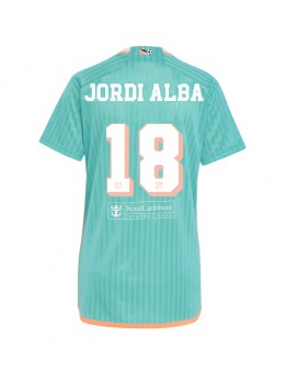 Inter Miami Jordi Alba #18 Zenski Rezervni Dres 2024-25 Kratak Rukavima